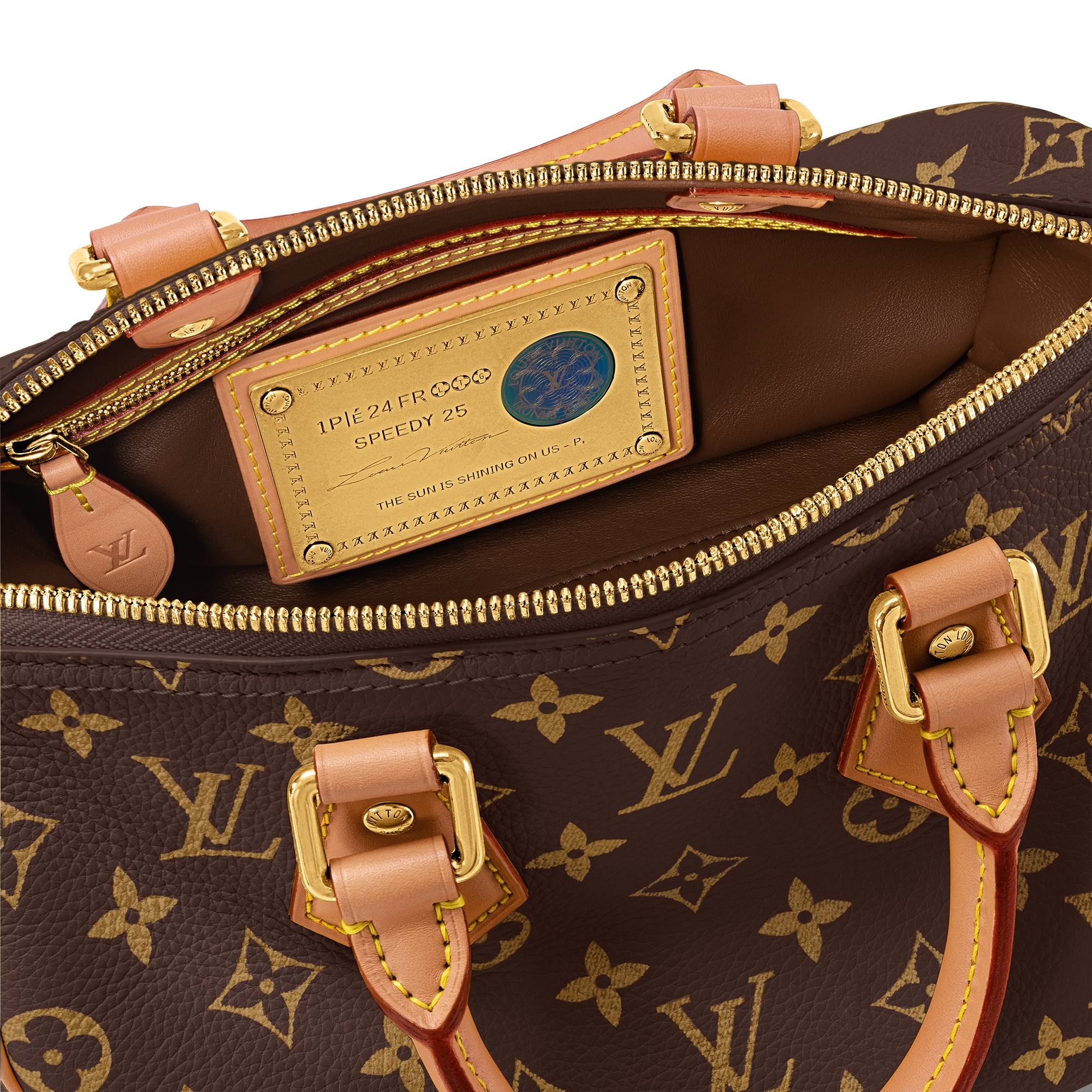 Speedy P9 Bandoulière 25 H40 in Les Extraordinaires's Leather Goods and Travel Speedy P9 collections by Louis Vuitton (Product zoom)